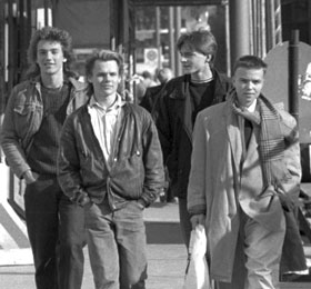 Berlin Studienfahrt 1987 - Unterwegs in Berlin