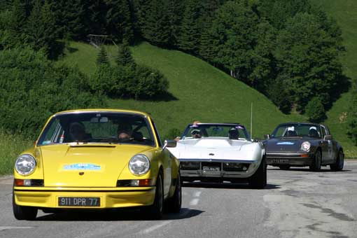 Porsche 911 S – Corvette Stingray Cabrio – 911 Targa